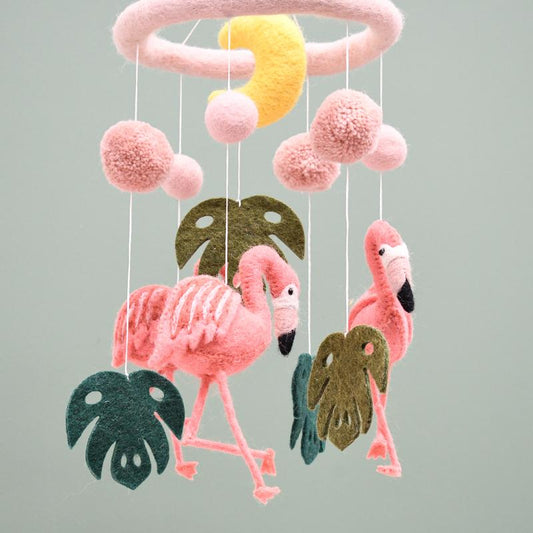 Nursery Mobile - Flamingos