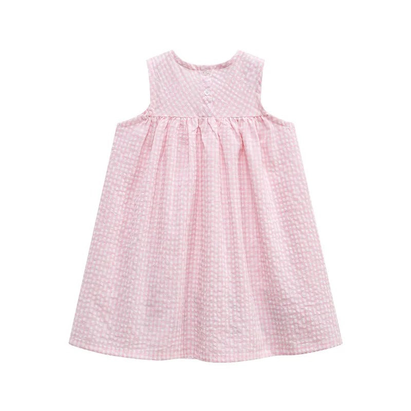 Pink Girls Duck Dress