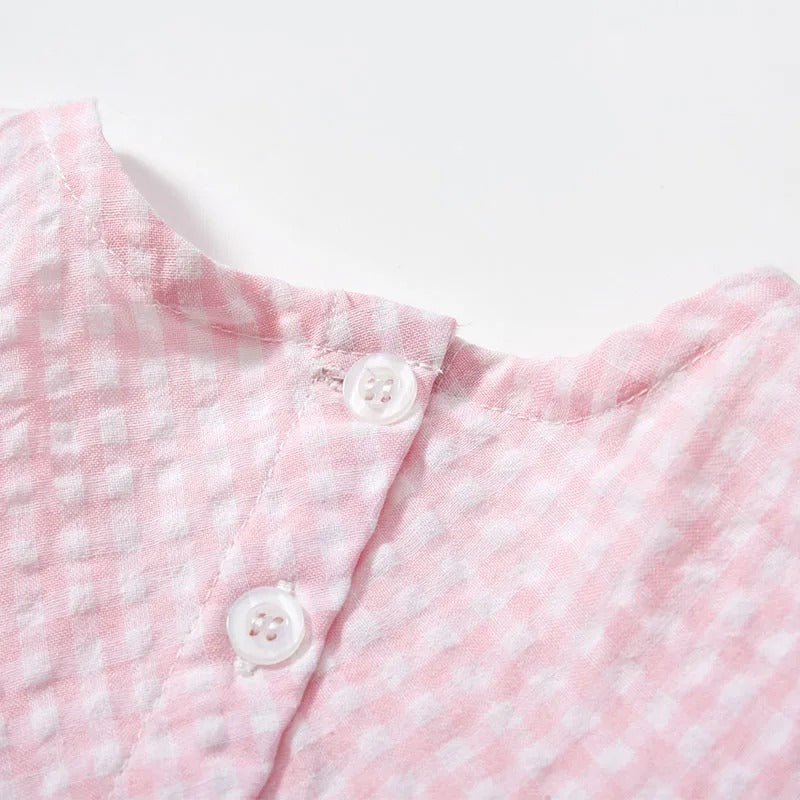Pink Girls Duck Dress
