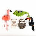 Load image into Gallery viewer, Finger Puppet Set - Rainforest
