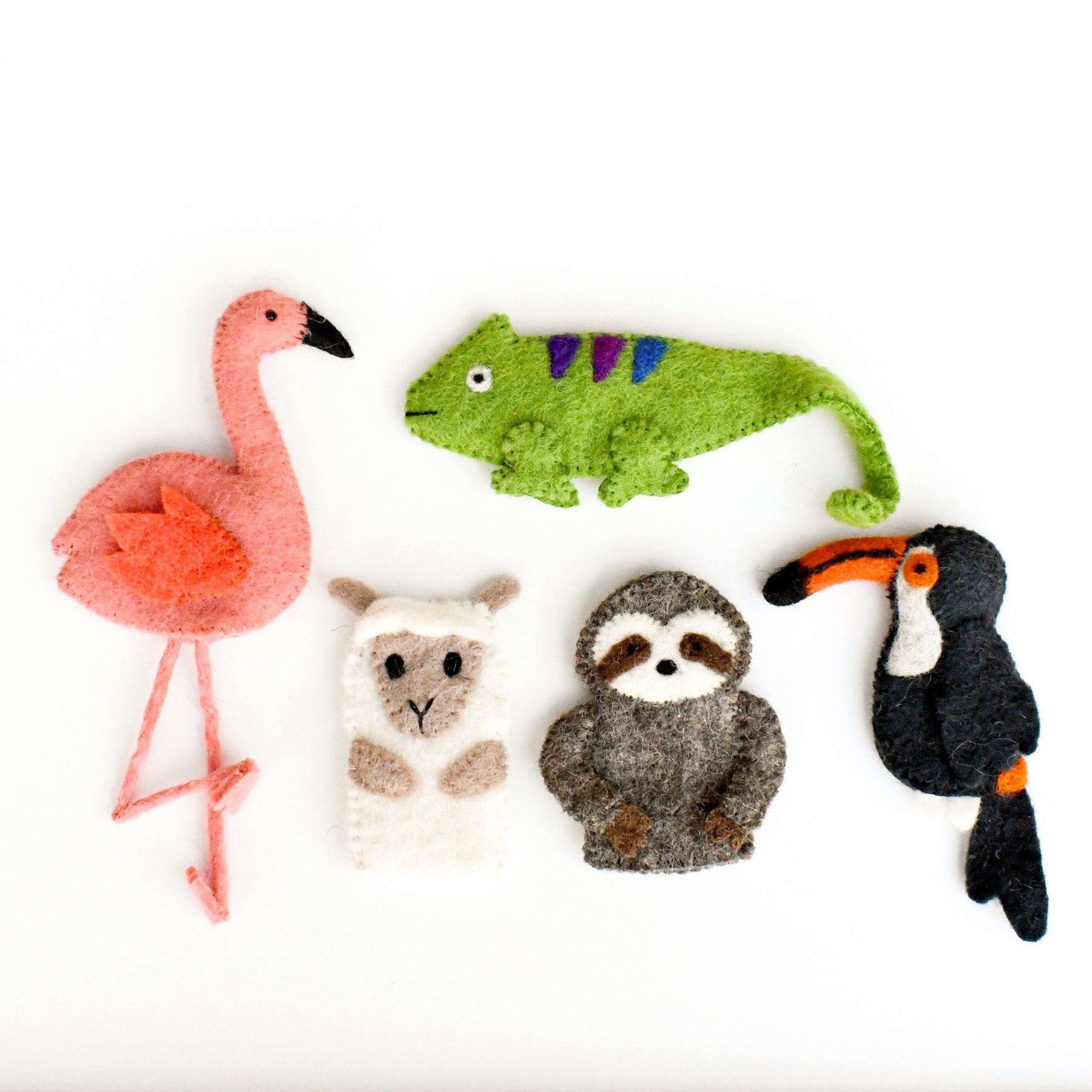 Finger Puppet Set - Rainforest
