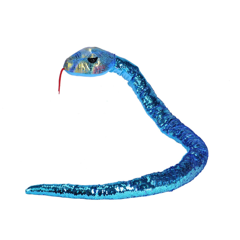 Snake - Teal Sequin