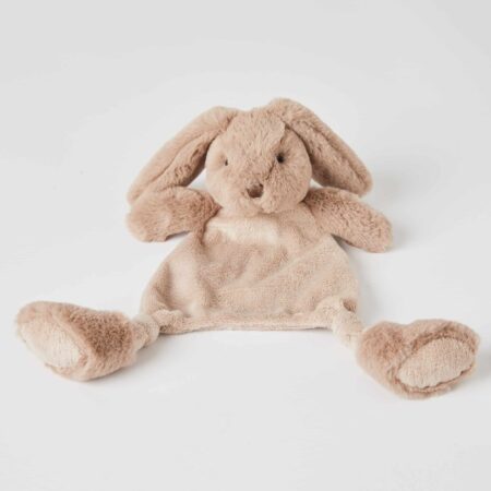 Taupe Bunny Baby Comforter