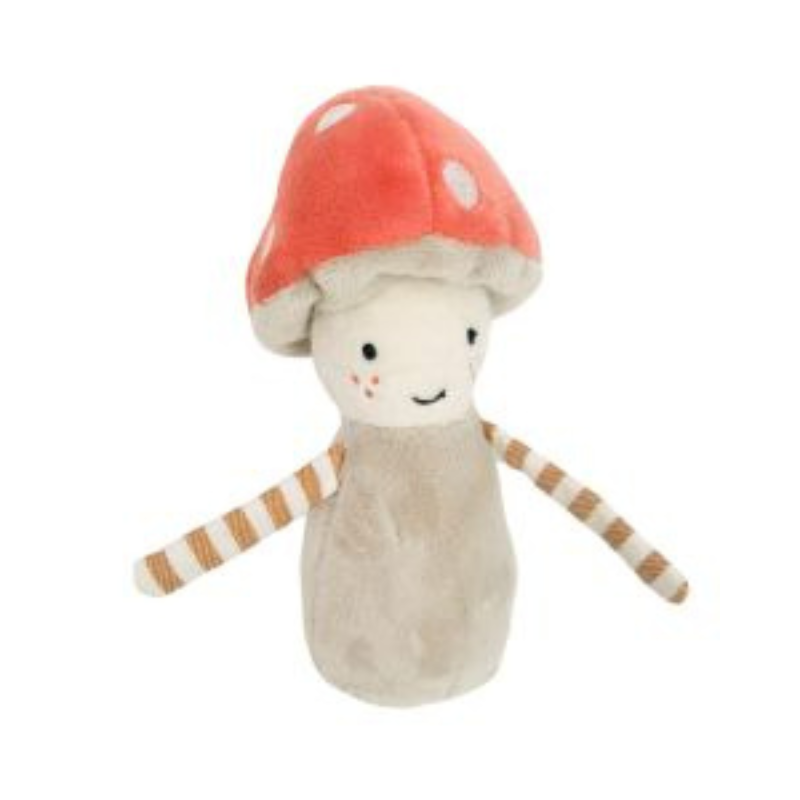 Toadstool Baby Rattle